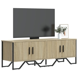 Mueble de TV madera de ingeniería roble Sonoma 122x34x41 cm