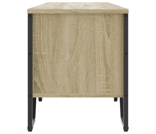 Mueble de TV madera de ingeniería roble Sonoma 180x34x41 cm