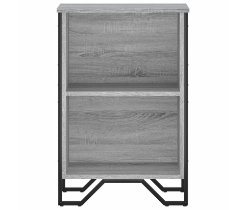 Estantería madera de ingeniería gris Sonoma 50x31x74,5 cm