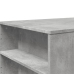 Mesa de centro madera de ingeniería gris hormigón 102x55x42 cm