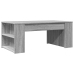 Mesa de centro madera de ingeniería gris Sonoma 102x55x42 cm