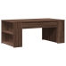 Mesa de centro madera de ingeniería marrón roble 102x55x42 cm