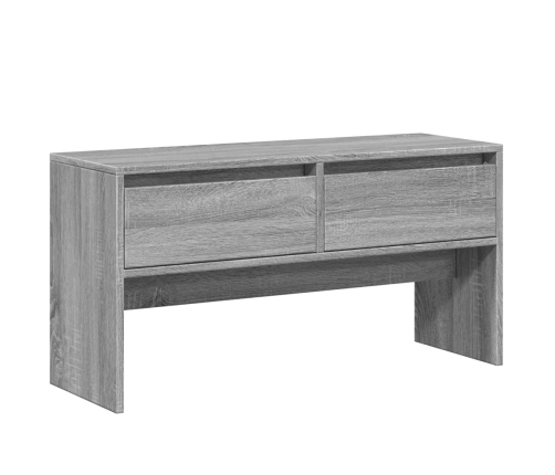 Muebles de recibidor 4 piezas madera de ingeniería gris Sonoma