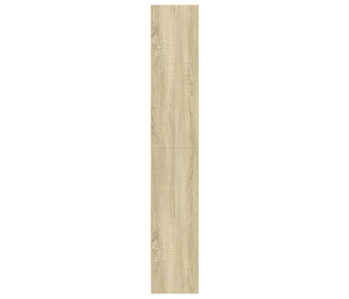 vidaXL Estantería madera de ingeniería roble Sonoma 57x28,5x174 cm