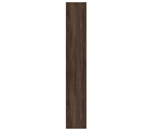 Estantería madera de ingeniería marrón roble 57x28,5x174 cm