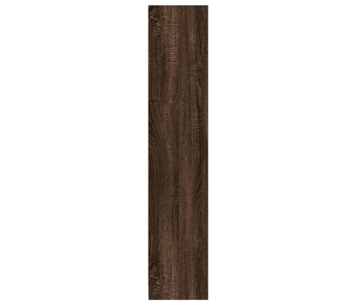 Estantería madera de ingeniería marrón roble 57x28,5x141 cm