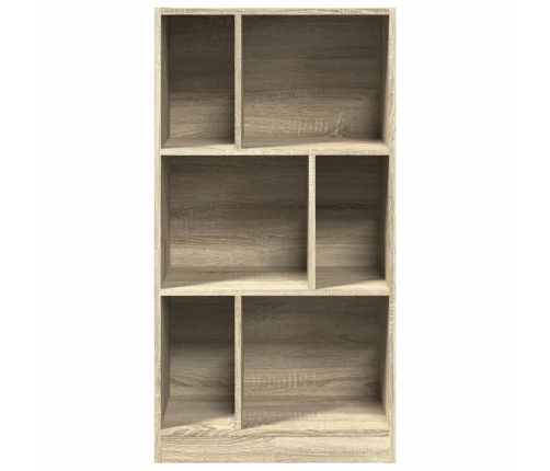 Estantería madera de ingeniería roble Sonoma 57x28,5x107,5 cm