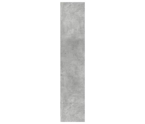 Estantería madera de ingeniería gris hormigón 57x28,5x107,5 cm