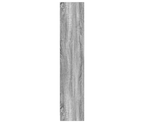 vidaXL Estantería madera de ingeniería gris Sonoma 57x28,5x107,5 cm