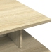 Mesa de centro madera de ingeniería roble Sonoma 102x55x35 cm