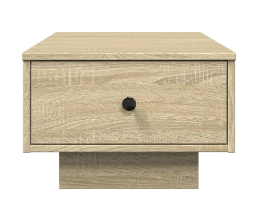 Mesa de centro madera de ingeniería roble Sonoma 60x45x31 cm