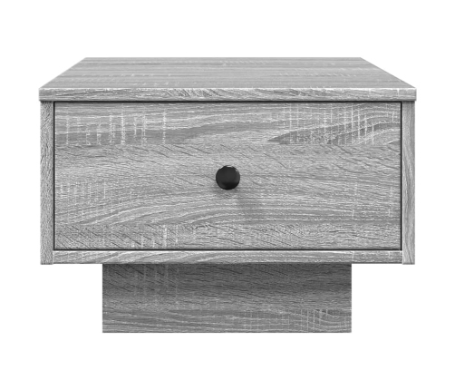 Mesa de centro madera contrachapada gris Sonoma 60x45x31 cm