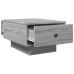 Mesa de centro madera contrachapada gris Sonoma 60x45x31 cm