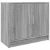 Armario de lavabo madera de ingeniería gris Sonoma 63x29x55 cm