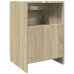 Armario de lavabo madera de ingeniería roble Sonoma 40x37x59 cm