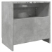 Armario de lavabo madera ingeniería gris hormigón 59x37x59 cm