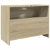 Armario de lavabo madera de ingeniería roble Sonoma 78x37x59 cm