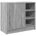 Armario de lavabo madera de ingeniería gris Sonoma 63x29x55 cm