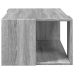 Mesa de centro madera de ingeniería gris Sonoma 89,5x48x30 cm