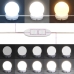 Tocador con luces LED blanco 100x40x130 cm
