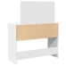 Tocador con luces LED blanco 100x40x120 cm