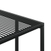 Set de comedor de jardín 13 pzas ratán sintético negro