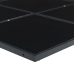 Set de comedor de jardín 9 pzas y cojines ratán sintético negro