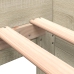Estructura de cama sin colchón madera roble Sonoma 90x190 cm