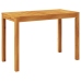 Juego de comedor de jardín 3 piezas madera maciza de acacia