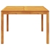 Juego de comedor de jardín 3 piezas madera maciza de acacia