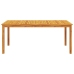 Juego de comedor de jardín 9 piezas madera maciza de acacia