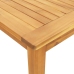 Juego de comedor de jardín 9 piezas madera maciza de acacia