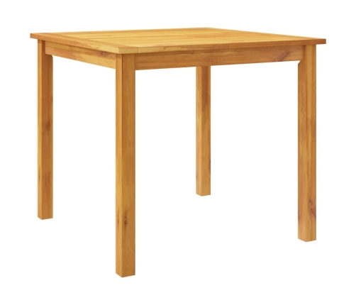 Juego de comedor de jardín 3 piezas madera maciza de acacia