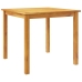 Juego de comedor de jardín 5 piezas madera maciza de acacia