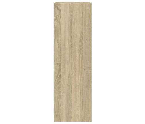 Armario de baño madera contrachapada color roble 30x30x95 cm