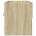 Armario lavabo madera contrachapada roble Sonoma 90x38,5x45 cm