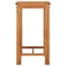 Mesa y taburetes de jardín 3 pzas madera acacia ratán PE negro