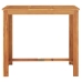 Mesa y taburetes de jardín 7 pzas madera acacia ratán PE negro