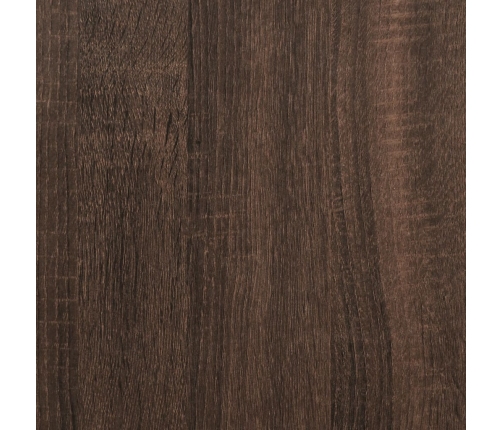 Cajonera de madera de ingeniería marrón roble 91x35,5x74,5 cm