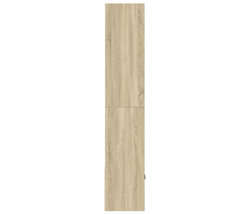 Estantería de madera de ingeniería roble Sonoma 70x36x189 cm