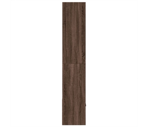 Estantería madera de ingeniería marrón roble 70x36x189 cm