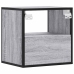 Mesitas de noche de pared 2 unidades gris sonoma 40x31x39,5 cm