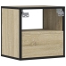 Mesitas de noche de pared 2 unidades roble Sonoma 40x31x39,5 cm