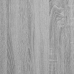 Mesitas de noche de pared 2 unidades gris sonoma 40x31x39,5 cm