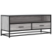 Mueble TV metal y madera ingeniería gris Sonoma 100x34,5x40 cm