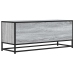 Mueble TV metal y madera ingeniería gris Sonoma 100x34,5x40 cm