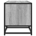 Mueble TV madera ingeniería y metal gris Sonoma 120x35x41 cm