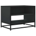 Mueble de TV madera de ingeniería y metal negro 61x40x46 cm