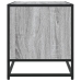 Mueble TV metal y madera ingeniería gris Sonoma 120,5x40x46 cm