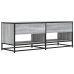 Mueble TV metal y madera ingeniería gris Sonoma 120,5x40x46 cm